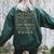 They Didnt Burn Witches They Burned Feminist Women's Oversized Sweatshirt Back Print Forest