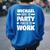 Michael Born To Party Forced To Work Michael Name Women Oversized Sweatshirt Back Print Royal Blue