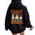 Chillin With My Dialysis Gnomies Nurse Gnome Thanksgiving Women Oversized Hoodie Back Print Black