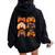 Controllers Fall Gaming Video Game Turkey Thanksgiving Boys Women Oversized Hoodie Back Print Black