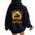 Horses Witch Halloween Brooms Are For Amateurs Women Oversized Hoodie Back Print Black