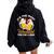 It's The Most Wonderful Time For A Beer Drinking Christmas Women Oversized Hoodie Back Print Black