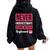Never Underestimate A Girl With A Keyboard Women Oversized Hoodie Back Print Black