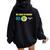 Why I'm Going To Hell Offensive Sarcastic Humor Women Oversized Hoodie Back Print Black