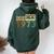 50 Year Old Vintage 1973 50Th Birthday Cassette Tape Women Oversized Hoodie Back Print Forest
