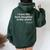 I Have The Best Daughter In The World Father's Day Dad Women Oversized Hoodie Back Print Forest