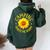 Camping Makes Me Happy Sunflower Camping Women Oversized Hoodie Back Print Forest