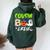 Cousin Boo Crew Jack O Lantern Scary Ghost Witch Boy Girl Women Oversized Hoodie Back Print Forest