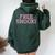 Free Snooki T Free Snooki Weathered Women Oversized Hoodie Back Print Forest