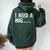 Wine T For I Need A Huge Glass Of Wine Women Oversized Hoodie Back Print Forest