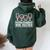 Good Friends Wine Together Tasting Drinking Women Oversized Hoodie Back Print Forest