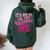 It's Me Hi I'm The Birthday Girl It's Me Birthday Party Women Oversized Hoodie Back Print Forest