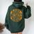 May Contain Whiskey Liquor Drinking Women Oversized Hoodie Back Print Forest