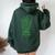 Mother In Law Tongue House Plant Snake Plants Women Oversized Hoodie Back Print Forest