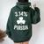 Pi Day St Patrick's 314 Irish Pirish Math Teacher Women Oversized Hoodie Back Print Forest