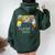 Player 1 Ready Future Dad & Mom Baby Announcement Cute Women Oversized Hoodie Back Print Forest