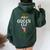 The Queen Elf Matching Family Christmas Party Pajama Women Oversized Hoodie Back Print Forest
