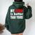 My Sister Is Better Than Yours Best Sister Ever Women Oversized Hoodie Back Print Forest