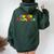 Super Gamer Mom Unleashed Celebrating Motherly Powers Women Oversized Hoodie Back Print Forest