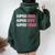 Supermom For Super Mom Super Wife Super Tired Women Oversized Hoodie Back Print Forest