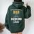 Never Underestimate A Dad With Bowling Skill Father's Day Gi Women Oversized Hoodie Back Print Forest