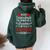 Never Underestimate A Grandma With A Teaching Degree Women Oversized Hoodie Back Print Forest
