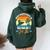 Never Underestimate An Old Man On A Jet Ski Lover Jet Crew Women Oversized Hoodie Back Print Forest