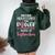 Never Underestimate The Power Of Woman Born In September Women Oversized Hoodie Back Print Forest