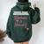 Wife Mom Boss Behind Every Successful Woman Is Herself Women Oversized Hoodie Back Print Forest