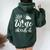 Lets Wine About It Humorous Wine Lovers Women Oversized Hoodie Back Print Forest