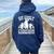 Our Town Is Small We Cant Afford Town Drunk So We Take Turns Women Oversized Hoodie Back Print Navy Blue