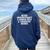 Never Underestimate A Woman With A Chemistry Degree Women Oversized Hoodie Back Print Navy Blue