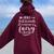 Only Best Friends Get Promoted To Fairy Godmothers T Women Oversized Hoodie Back Print Maroon