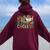 Just A Girl Who Loves Chickens Farm Lover Cute Chicken Buffs Women Oversized Hoodie Back Print Maroon