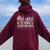 Most Likely To Trade Sister For Family Christmas Women Oversized Hoodie Back Print Maroon