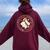 Teacher Will Trade Students For Candy Easy Halloween Costume Women Oversized Hoodie Back Print Maroon