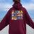 Toy Story Mama Boy Mom Mother's Day For Womens Women Oversized Hoodie Back Print Maroon