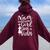Never Underestimate A Girl With A Violin Cool Quote Women Oversized Hoodie Back Print Maroon