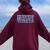 Never Underestimate An Old Man Who Is Also A Veteran Groovy Women Oversized Hoodie Back Print Maroon