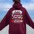 Never Underestimate A Spanish Teacher Who Survived 2020 Women Oversized Hoodie Back Print Maroon