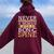 Never Underestimate A Woman With A Bionic Spine Surgery Women Oversized Hoodie Back Print Maroon
