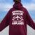 Never Underestimate A Woman Who Fixes Airplanes Mechanic Women Oversized Hoodie Back Print Maroon