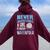 Water Polo For Girl Never Underestimate Women Oversized Hoodie Back Print Maroon