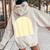 Blue Heeler Mum Dog Family Costume Diy For Halloween Women Oversized Hoodie Back Print Sand
