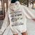 Never Underestimate An Old Woman With A Guitar And Dogs Women Oversized Hoodie Back Print Sand