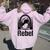 Political Rebel Susan B Anthony Women's History Women Oversized Hoodie Back Print Light Pink