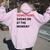 Something Going On At The Moment Women Oversized Hoodie Back Print Light Pink