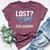 Geography Teacher Lost Study Geography Bella Canvas T-shirt Heather Maroon