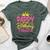 Daddy Of The Birthday Princess Girls Party Family Matching Bella Canvas T-shirt Heather Forest