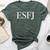 Esfj Extrovert Personality Type National Nurses Day Bella Canvas T-shirt Heather Forest